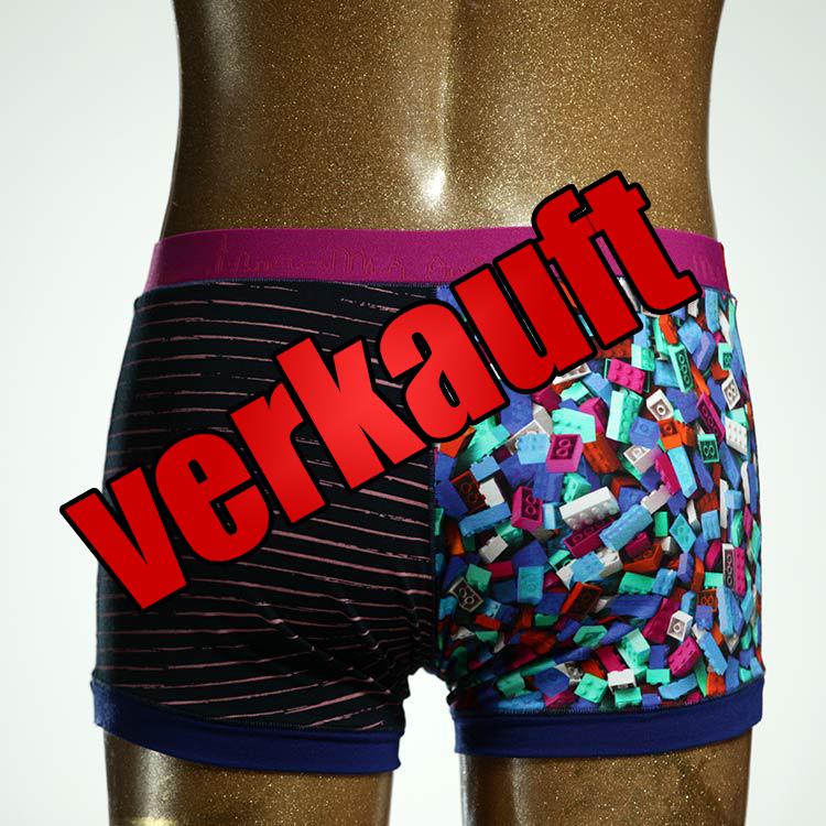 preiswerter bequemer  farbiger Herrenshort, Unterwäsche aus Baumwolle für Herren