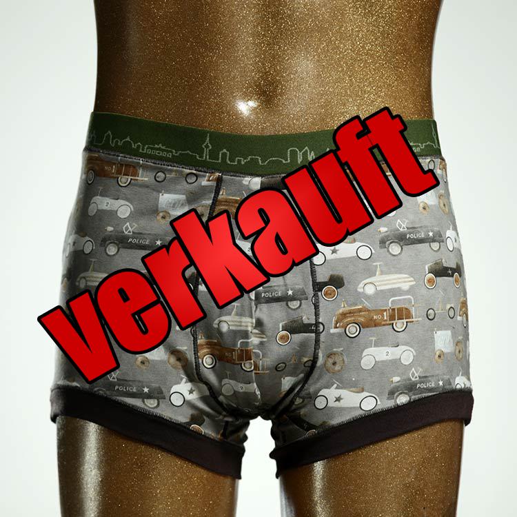 handgemachter sexy gemusterter Herrenshort, Unterwäsche aus Baumwolle für Herren