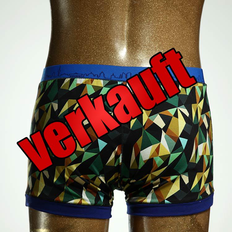 gemusterter preiswerter ökologischer attraktiver Herrenshort, Unterwäsche aus Baumwolle für Herren
