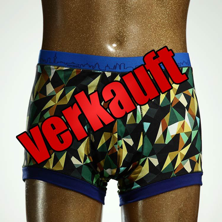 gemusterter preiswerter ökologischer attraktiver Herrenshort, Unterwäsche aus Baumwolle für Herren