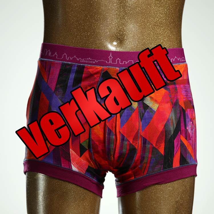 gemusterter bunter günstiger sexy Herrenshort, Unterwäsche aus Baumwolle für Herren