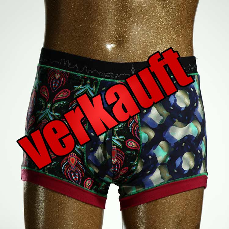 preiswerter handgemachter nachhaltiger  Herrenshort, Unterwäsche aus Baumwolle für Herren