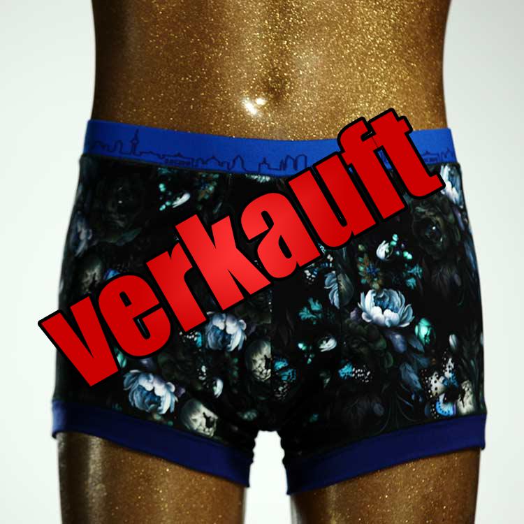 schöner sexy attraktiver farbiger Herrenshort, Unterwäsche aus Baumwolle für Herren