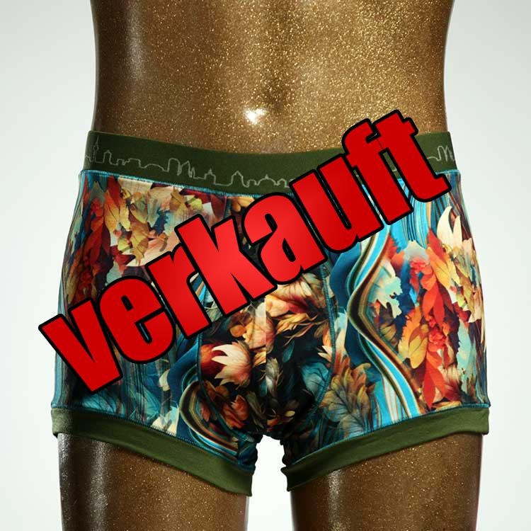 bunter preiswerter ökologischer sexy Herrenshort, Unterwäsche aus Baumwolle für Herren