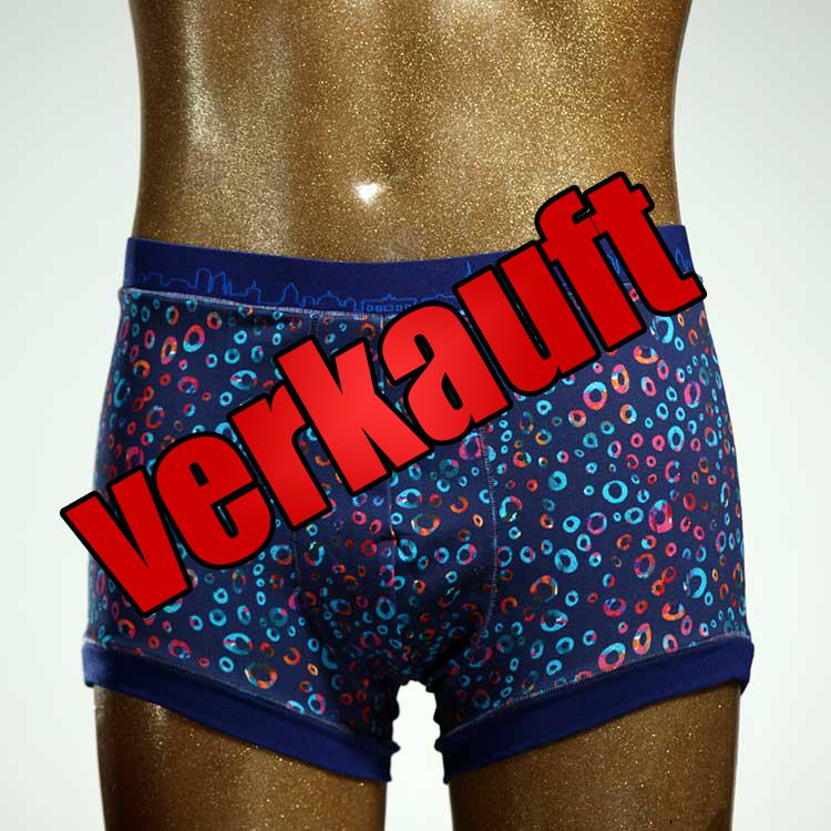 nachhaltiger ökologischer bunter süßer Herrenshort, Unterwäsche aus Baumwolle für Herren