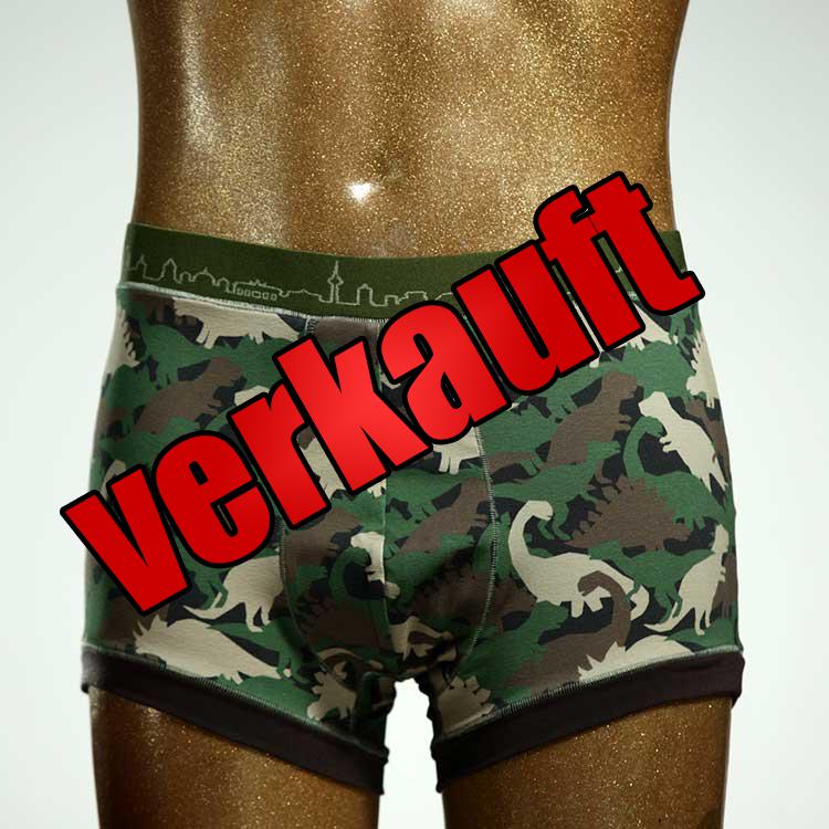 ökologischer süßer bequemer bunter Herrenshort, Unterwäsche aus Baumwolle für Herren