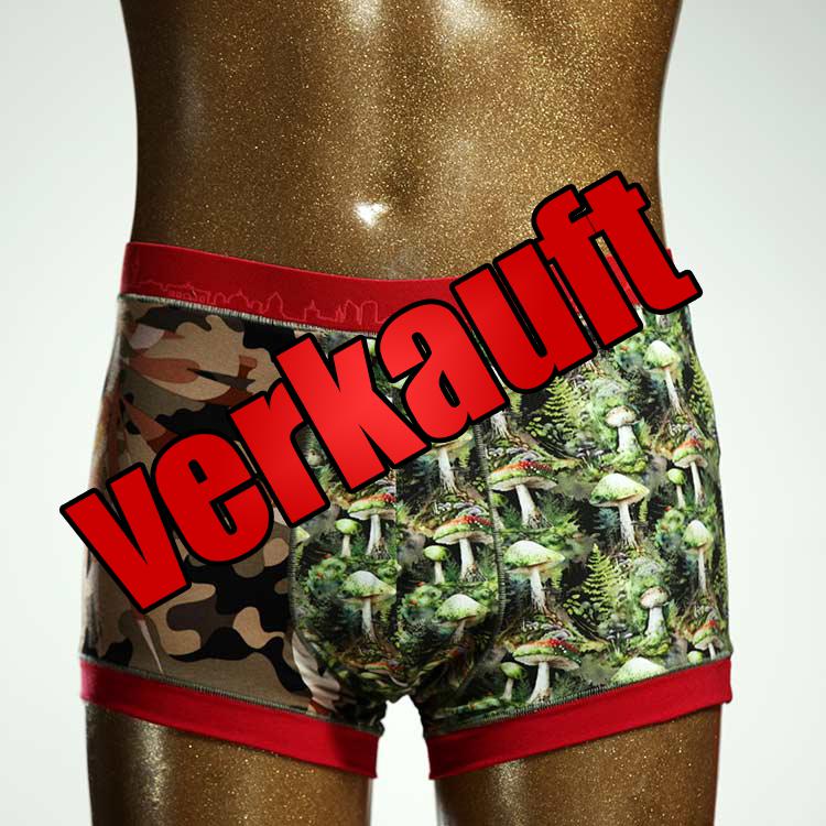 ökologischer süßer gemusterter sexy Herrenshort, Unterwäsche aus Baumwolle für Herren