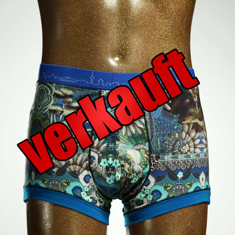 bunter attraktiver nachhaltiger schöner Herrenshort, Unterwäsche aus Baumwolle für Herren
