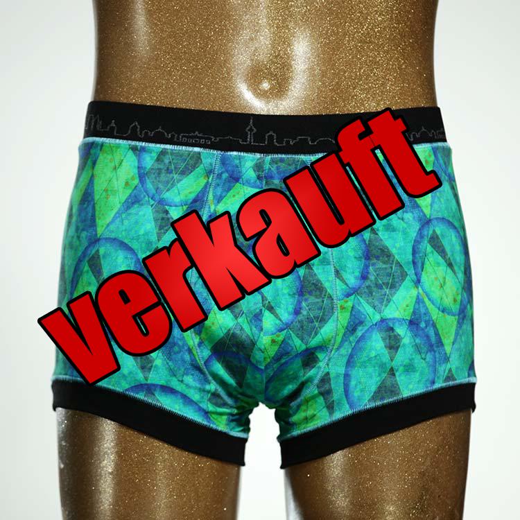 bunter günstiger preiswerter schöner Herrenshort, Unterwäsche aus Baumwolle für Herren