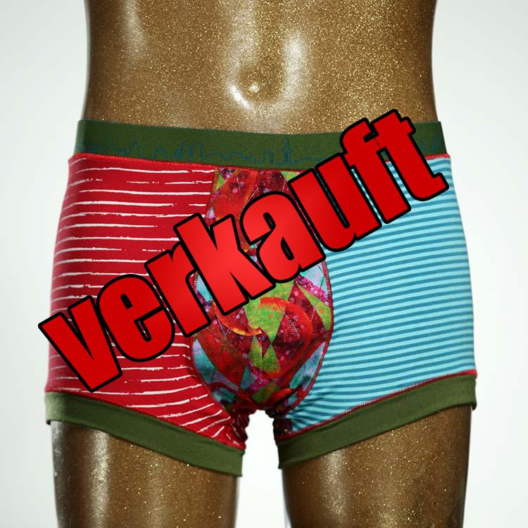 gemusterter attraktiver handgemachter preiswerter Herrenshort, Unterwäsche aus Baumwolle für Herren