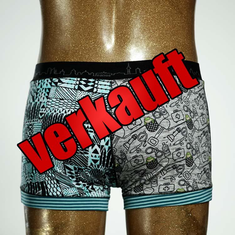 schöner gemusterter farbiger Herrenshort, Unterwäsche aus Baumwolle für Herren