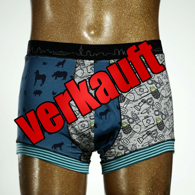 schöner gemusterter farbiger Herrenshort, Unterwäsche aus Baumwolle für Herren