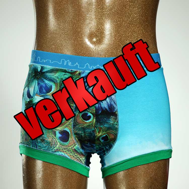 bunter attraktiver  nachhaltiger Herrenshort, Unterwäsche aus Baumwolle für Herren