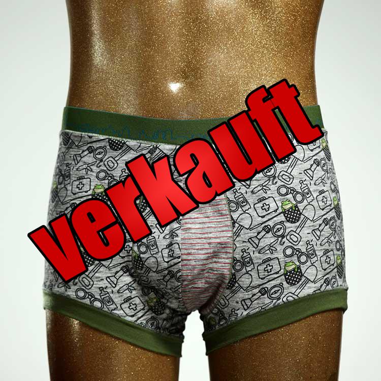 preiswerter günstiger sexy handgemachter Herrenshort, Unterwäsche aus Baumwolle für Herren