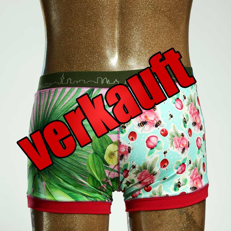 gemusterter sexy bequemer  Herrenshort, Unterwäsche aus Baumwolle für Herren