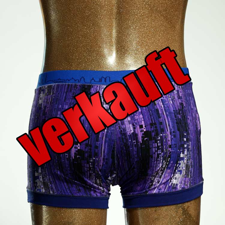 gemusterter  preiswerter sexy Herrenshort, Unterwäsche aus Baumwolle für Herren