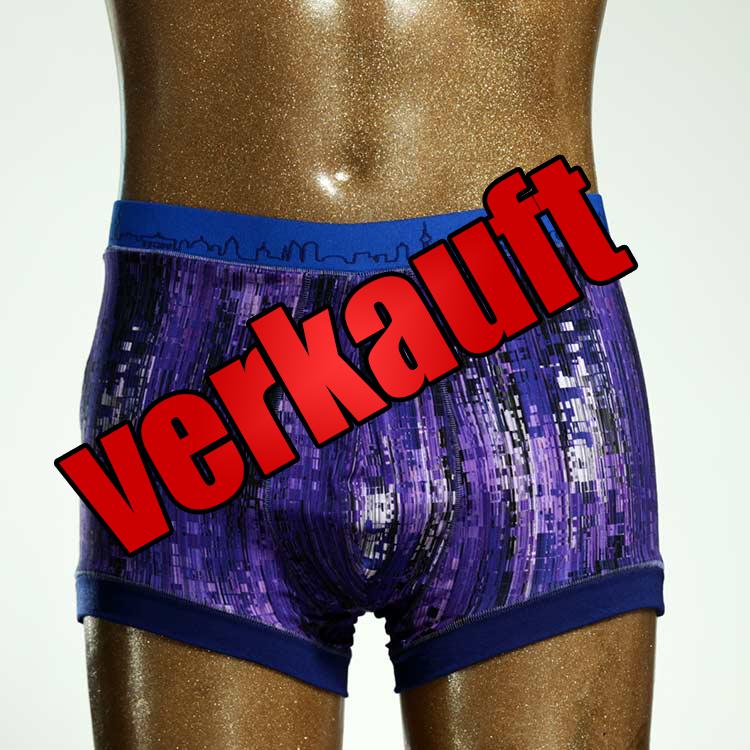 gemusterter  preiswerter sexy Herrenshort, Unterwäsche aus Baumwolle für Herren