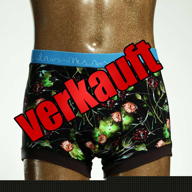 farbiger günstiger gemusterter schöner Herrenshort, Unterwäsche aus Baumwolle für Herren