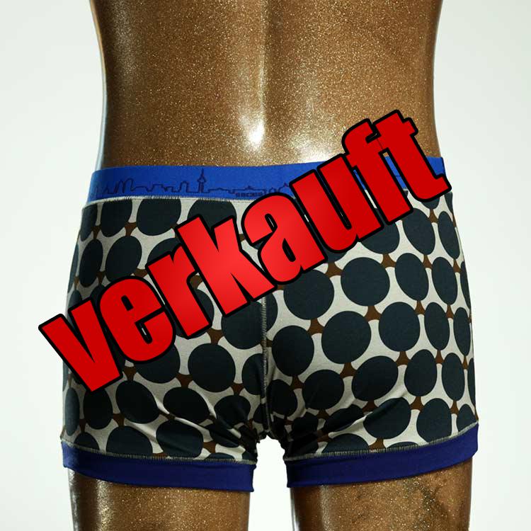 günstiger handgemachter nachhaltiger süßer Herrenshort, Unterwäsche aus Baumwolle für Herren
