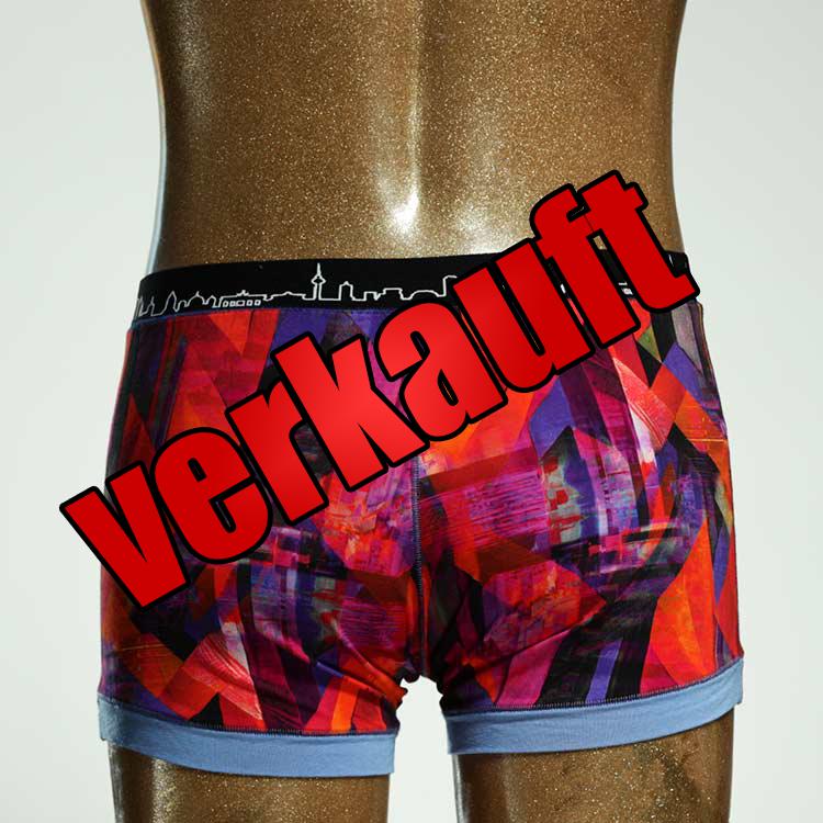 bunter schöner nachhaltiger süßer Herrenshort, Unterwäsche aus Baumwolle für Herren