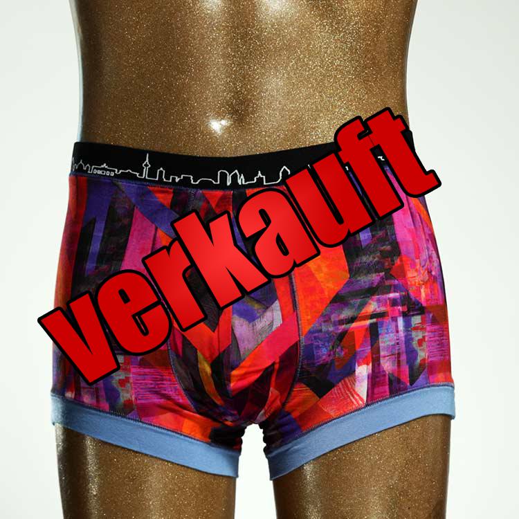 bunter schöner nachhaltiger süßer Herrenshort, Unterwäsche aus Baumwolle für Herren