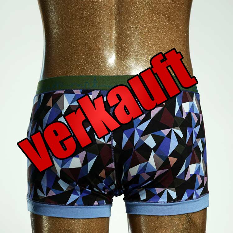 preiswerter attraktiver handgemachter gemusterter Herrenshort, Unterwäsche aus Baumwolle für Herren