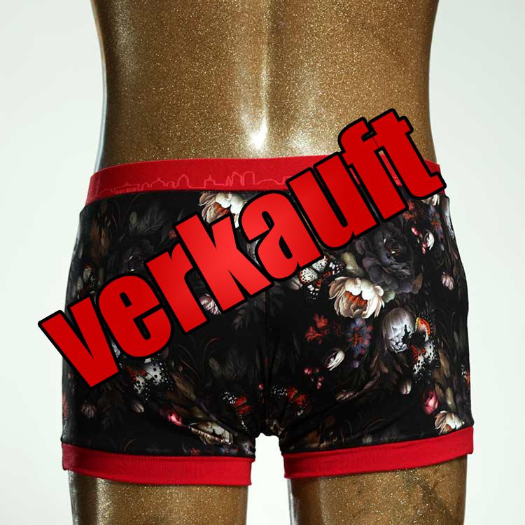 bequemer ökologischer schöner bunter Herrenshort, Unterwäsche aus Baumwolle für Herren