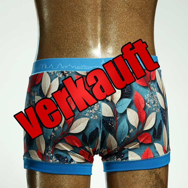 handgemachter gemusterter attraktiver bunter Herrenshort, Unterwäsche aus Baumwolle für Herren