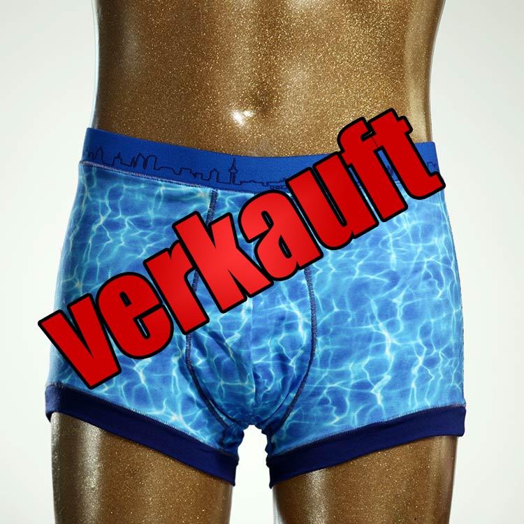 gemusterter attraktiver sexy süßer Herrenshort, Unterwäsche aus Baumwolle für Herren