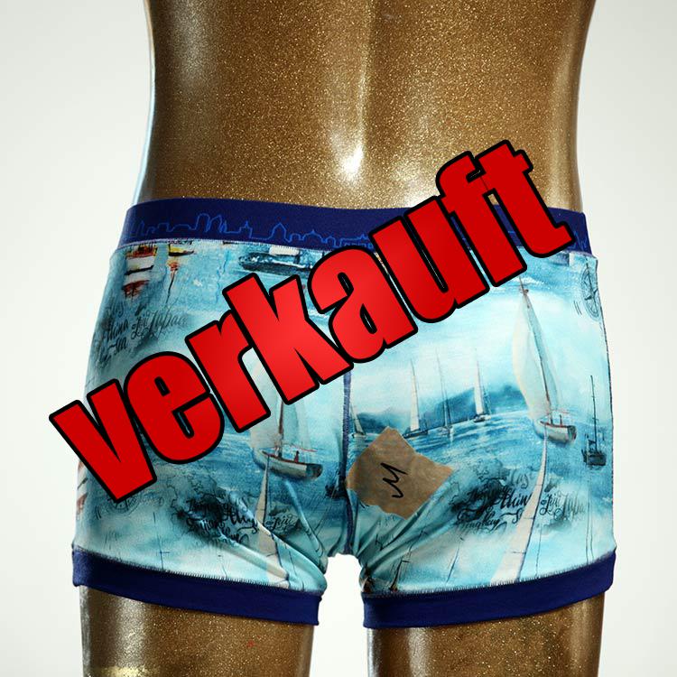 bequemer handgemachter bunter Herrenshort, Unterwäsche aus Baumwolle für Herren