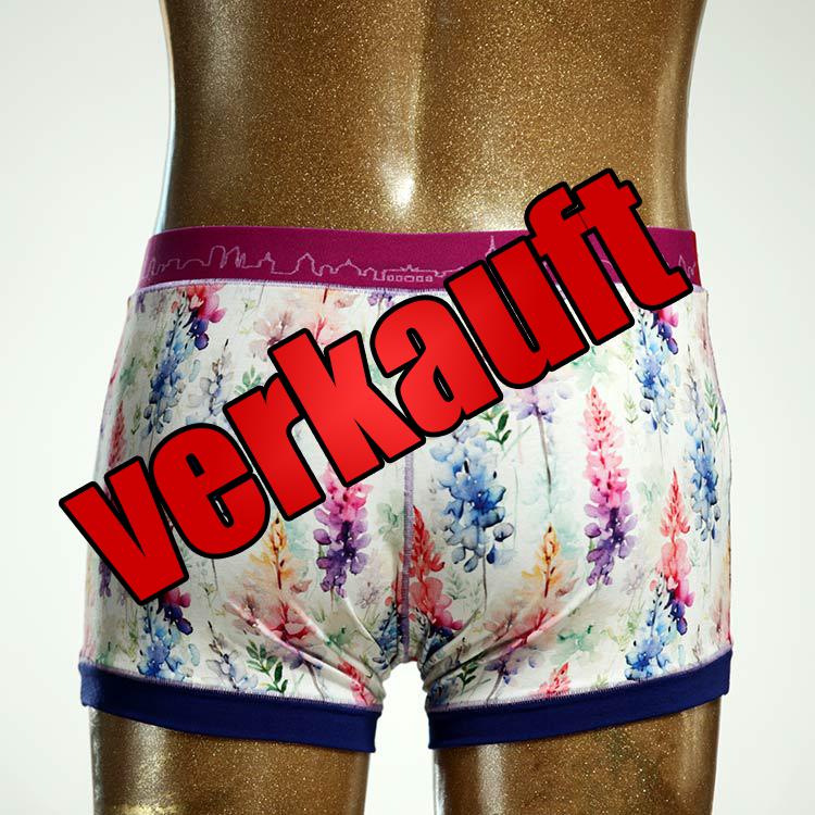 schöner  handgemachter farbiger Herrenshort, Unterwäsche aus Baumwolle für Herren