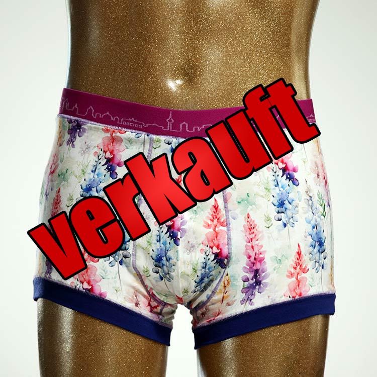 schöner  handgemachter farbiger Herrenshort, Unterwäsche aus Baumwolle für Herren