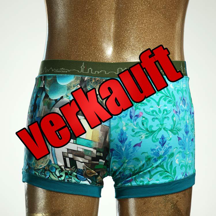 schöner ökologischer günstiger handgemachter Herrenshort, Unterwäsche aus Baumwolle für Herren