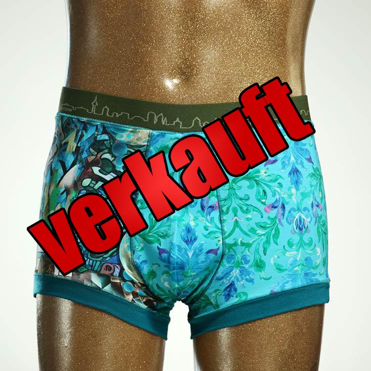 schöner ökologischer günstiger handgemachter Herrenshort, Unterwäsche aus Baumwolle für Herren