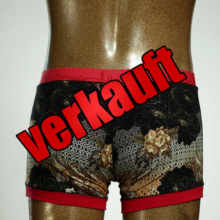 gemusterter nachhaltiger bunter süßer Herrenshort, Unterwäsche aus Baumwolle für Herren