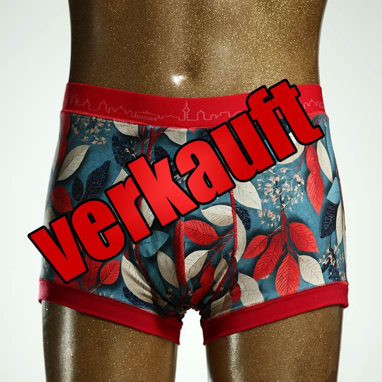 günstiger süßer bunter gemusterter Herrenshort, Unterwäsche aus Baumwolle für Herren
