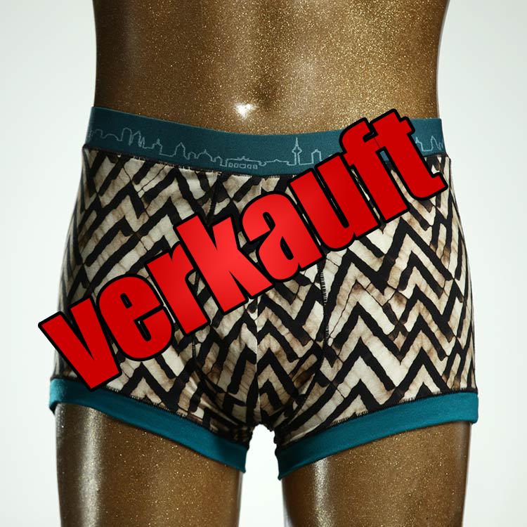 sexy preiswerter nachhaltiger farbiger Herrenshort, Unterwäsche aus Baumwolle für Herren