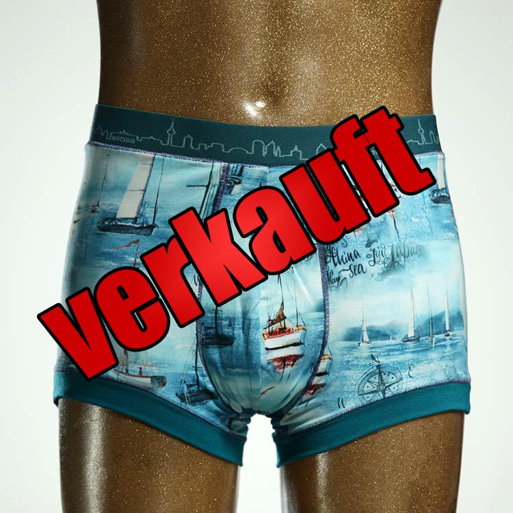 bequemer schöner farbiger handgemachter Herrenshort, Unterwäsche aus Baumwolle für Herren