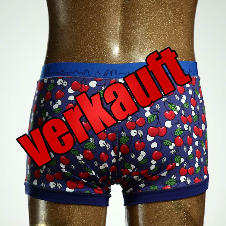 handgemachter gemusterter  ökologischer Herrenshort, Unterwäsche aus Baumwolle für Herren