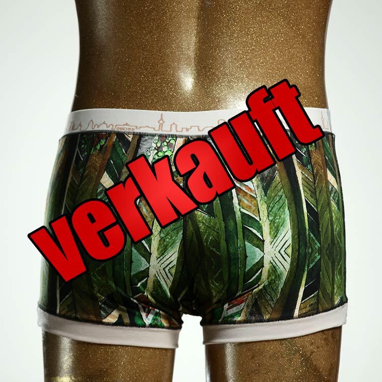 bunter gemusterter farbiger Herrenshort, Unterwäsche aus Baumwolle für Herren