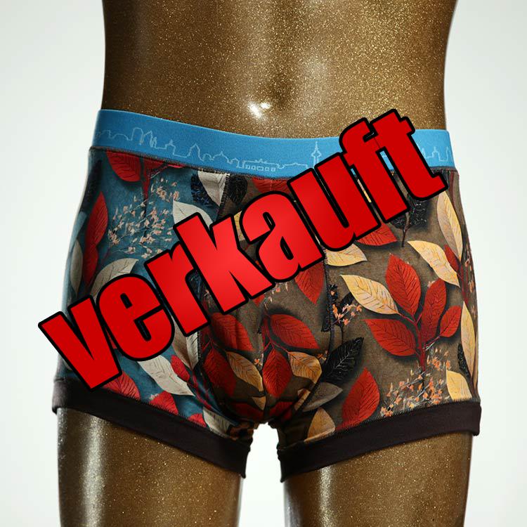 nachhaltiger bequemer  handgemachter Herrenshort, Unterwäsche aus Baumwolle für Herren