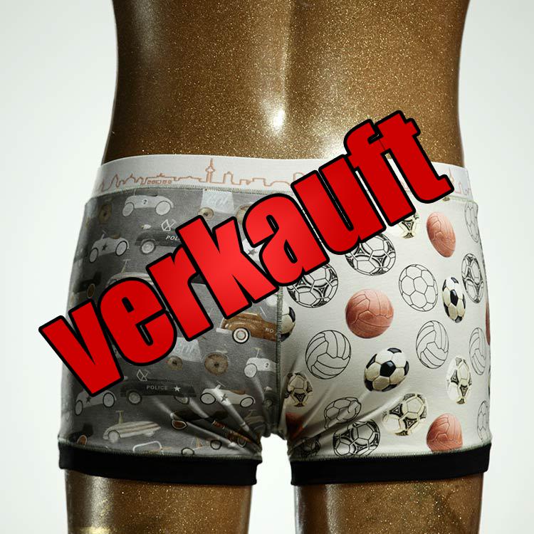 farbiger bequemer handgemachter ökologischer Herrenshort, Unterwäsche aus Baumwolle für Herren