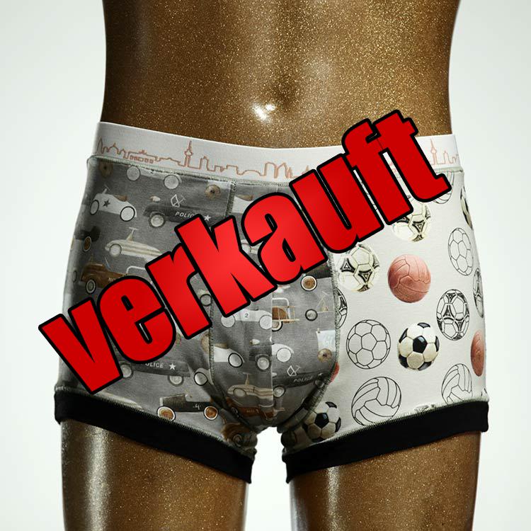 farbiger bequemer handgemachter ökologischer Herrenshort, Unterwäsche aus Baumwolle für Herren