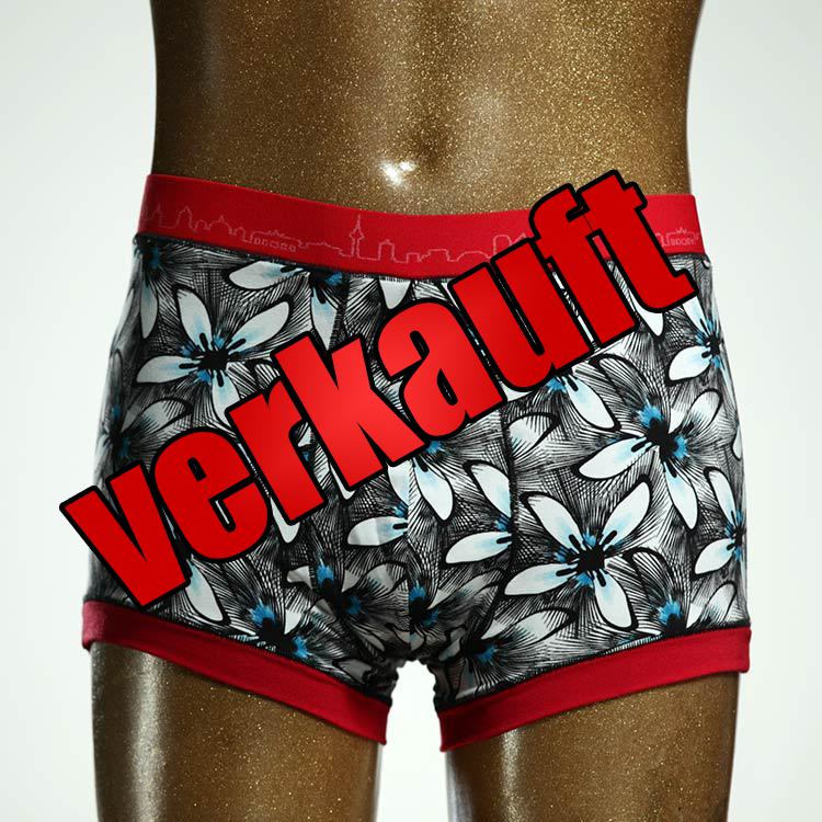 preiswerter sexy süßer gemusterter Herrenshort, Unterwäsche aus Baumwolle für Herren