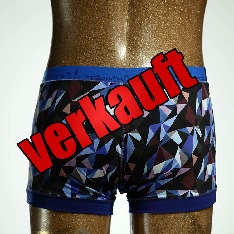 schöner handgemachter gemusterter farbiger Herrenshort, Unterwäsche aus Baumwolle für Herren