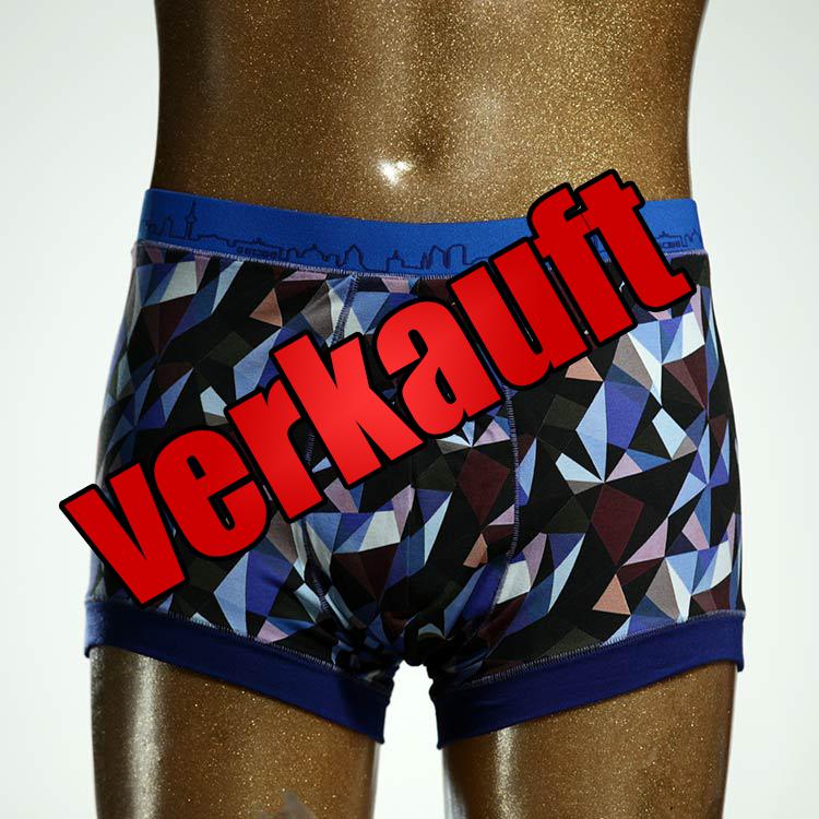 schöner handgemachter gemusterter farbiger Herrenshort, Unterwäsche aus Baumwolle für Herren