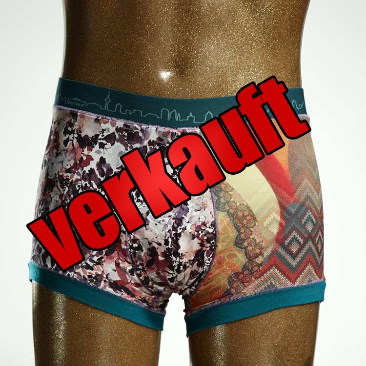 handgemachter  bunter süßer Herrenshort, Unterwäsche aus Baumwolle für Herren