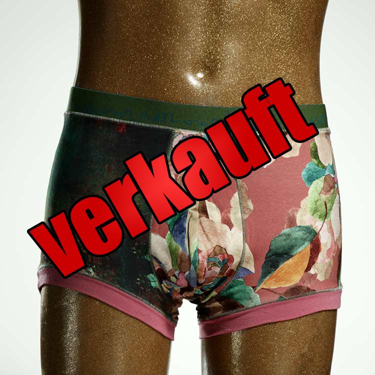 gemusterter süßer handgemachter bequemer Herrenshort, Unterwäsche aus Baumwolle für Herren