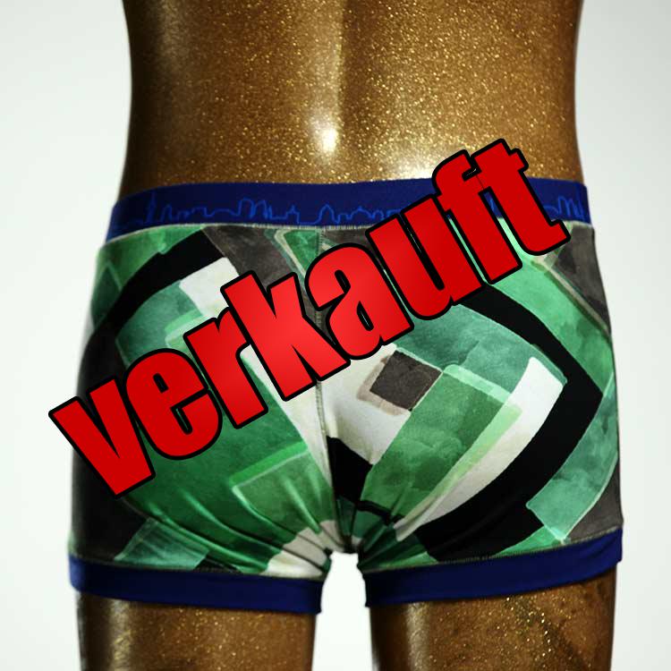 bunter ökologischer schöner bequemer Herrenshort, Unterwäsche aus Baumwolle für Herren