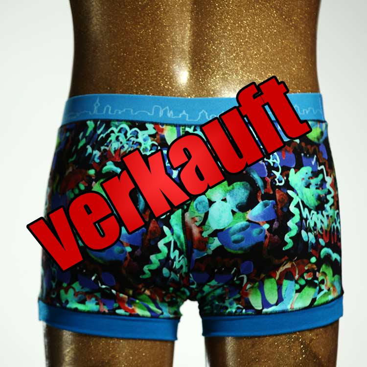 ökologischer schöner bunter süßer Herrenshort, Unterwäsche aus Baumwolle für Herren